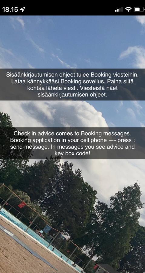 Yksioe 1 Km Jokirannasta Foeriltae/ 2 Km Torilta Apartamento Turku Exterior foto